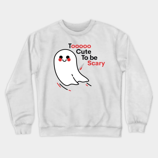 to cute to be scary Crewneck Sweatshirt by SeFOne-one